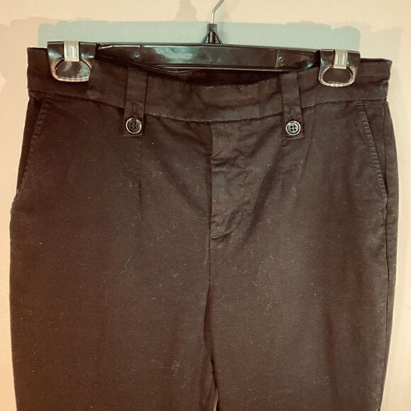 J Brand Flared Puddle Cuff Ankle. High rise, brushed cotton, Size 27. So cool - Picture 6 of 13